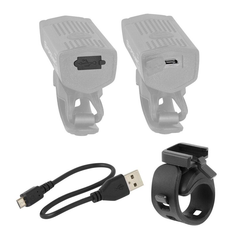 Ensemble d’éclairages avant et arrière Force Set Lights USB Dot