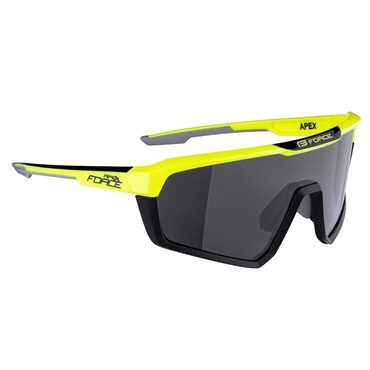 Lunettes vélo Force Apex - Black Lens