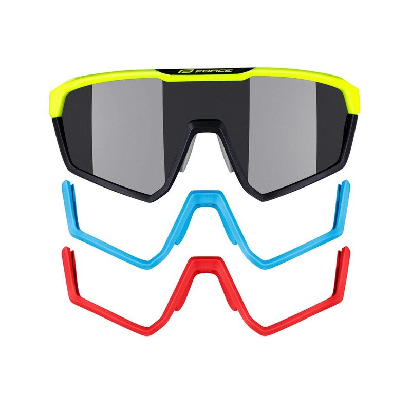 Lunettes vélo Force Apex - Black Lens