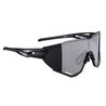Lunettes vélo Force Creed Black - Black Mirror Lens