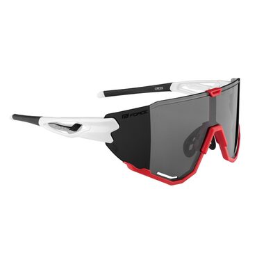 Lunettes vélo Force Creed Black - Black Mirror Lens