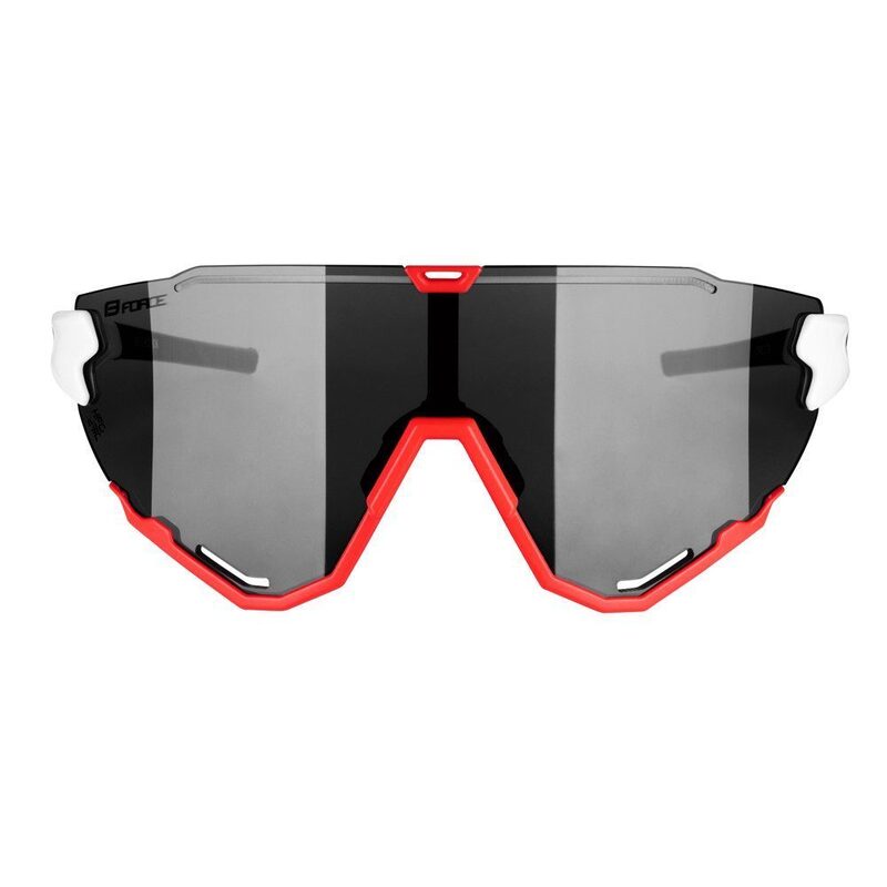 Lunettes vélo Force Creed Black - Black Mirror Lens