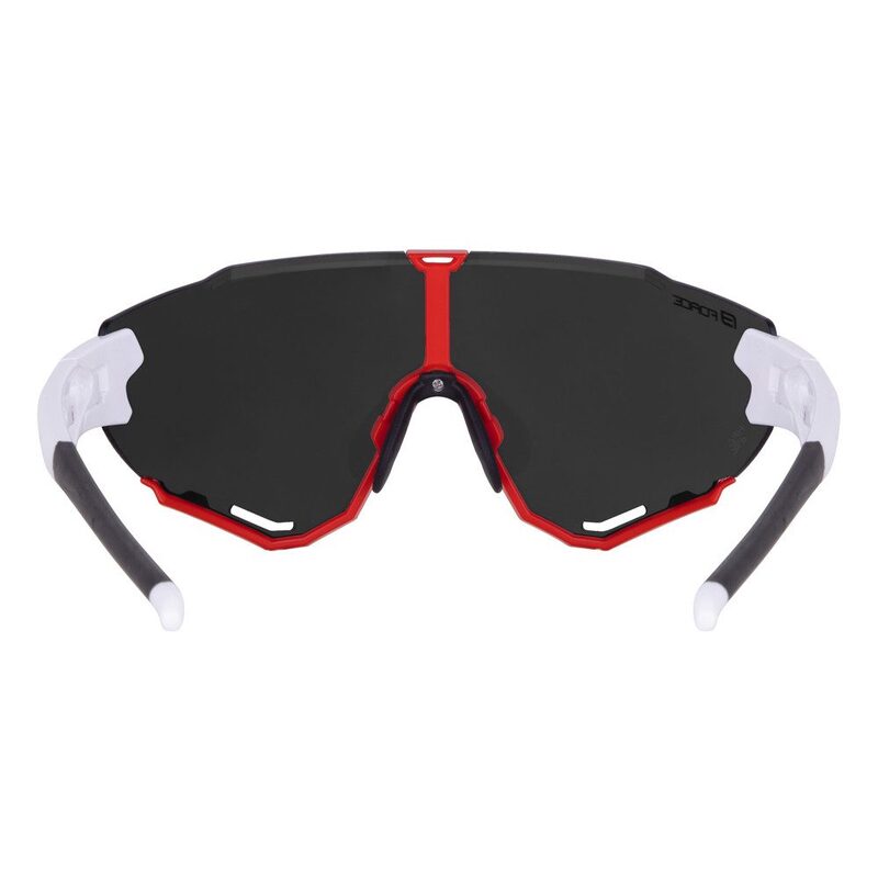 Lunettes vélo Force Creed Black - Black Mirror Lens