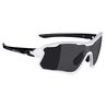 Fietsbril Force Edie - Zwart Laserlens neongeel zwart wit
