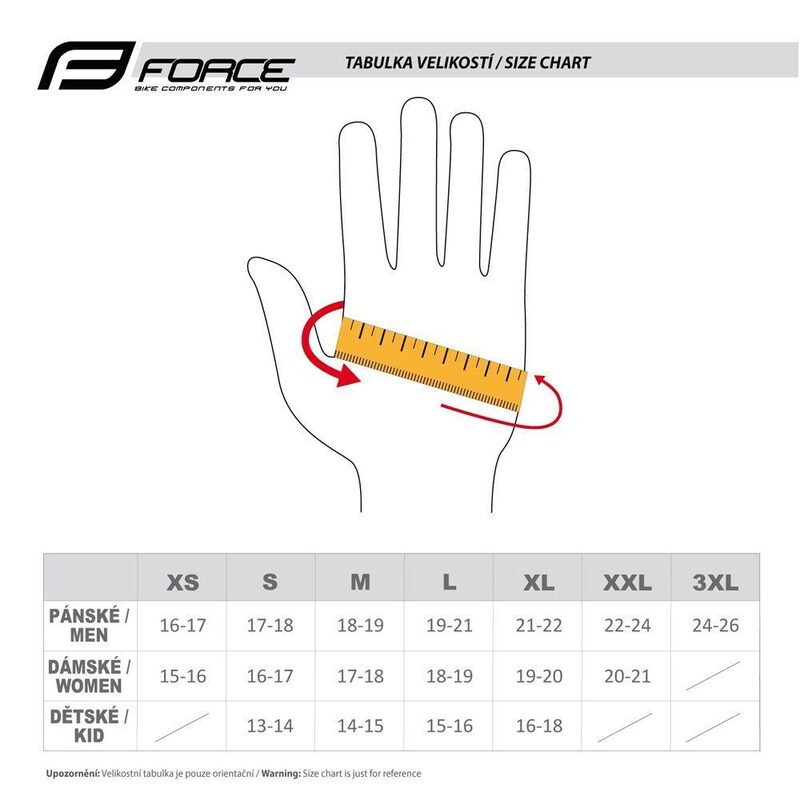 Gants VTT Force MTB Spid 17 Summer