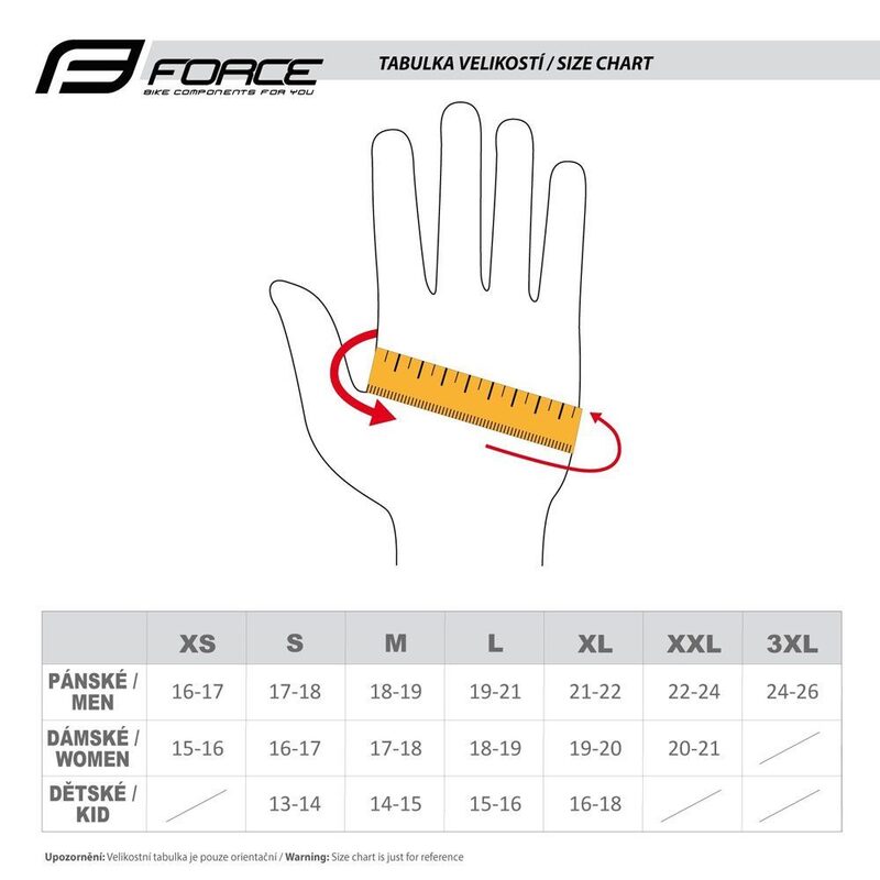 Gants VTT Force MTB Power
