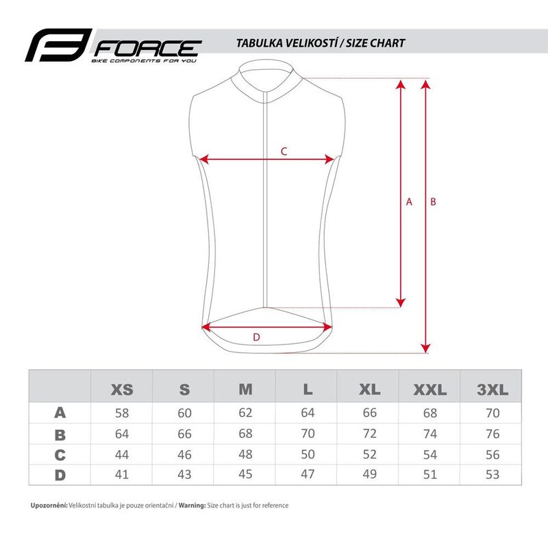 Gilet coupe-vent sans manches Force Vision Windproof