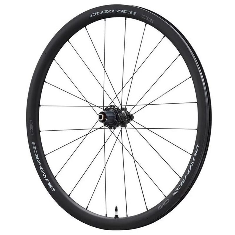 Roues vélo route carbone Shimano Dura Ace WH-R9270 C36 Disques Tubeless -Modèle exposition