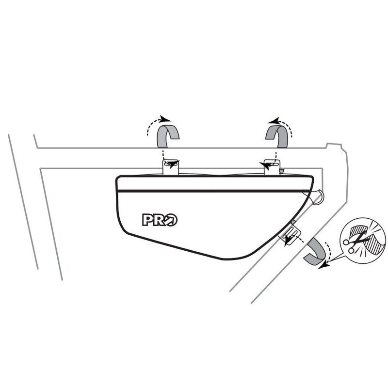 Sacoche de cadre vélo Pro Discover Team Small