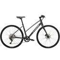 Hybride/stadsfiets Trek FX 3 Disc Stagger Matte Dnister Black