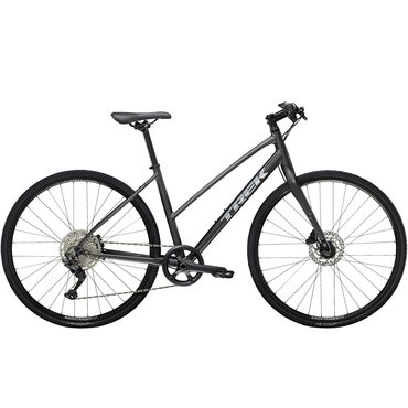 VTC/Vélo urbain Trek FX 3 Disc Stagger Matte Dnister Black 2023