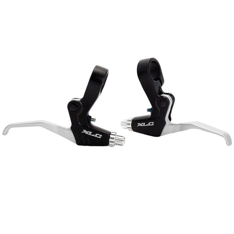 Leviers freins VTT XLC BL-V01 Rapidfire V-Brake Aluminium Noir Argent