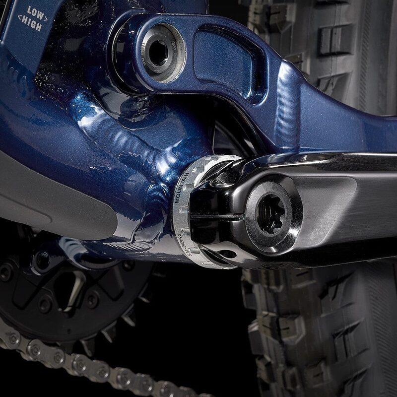 All-mountain mountainbike Trek Top Fuel 8 Mulsanne Blue