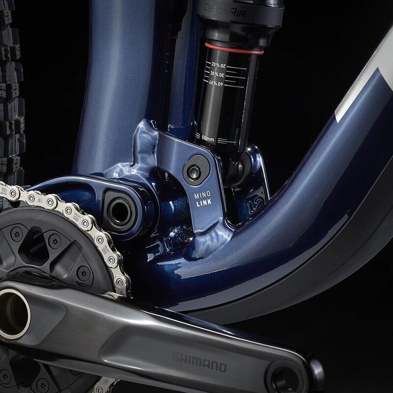 All-mountain mountainbike Trek Top Fuel 8 Mulsanne Blue