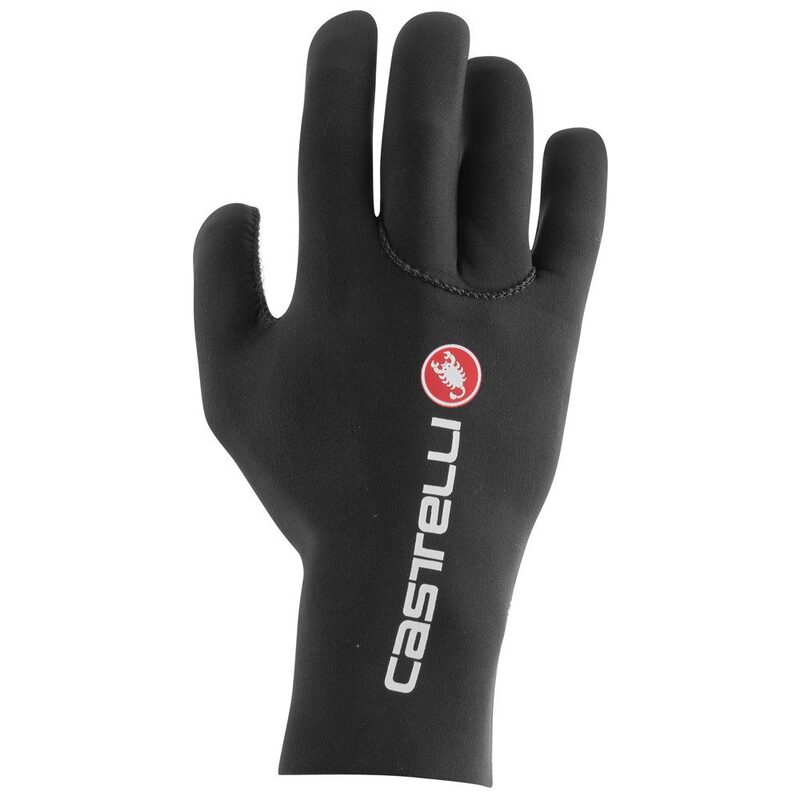 Gants vélo hiver et pluie Castelli Diluvio C Noir