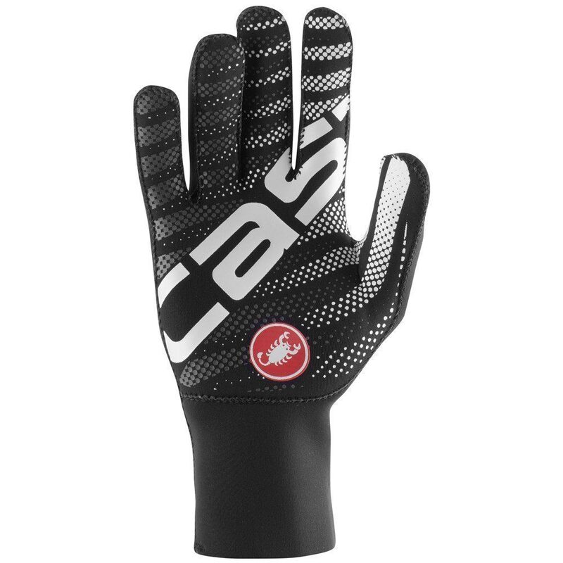 Gants vélo hiver et pluie Castelli Diluvio C Noir