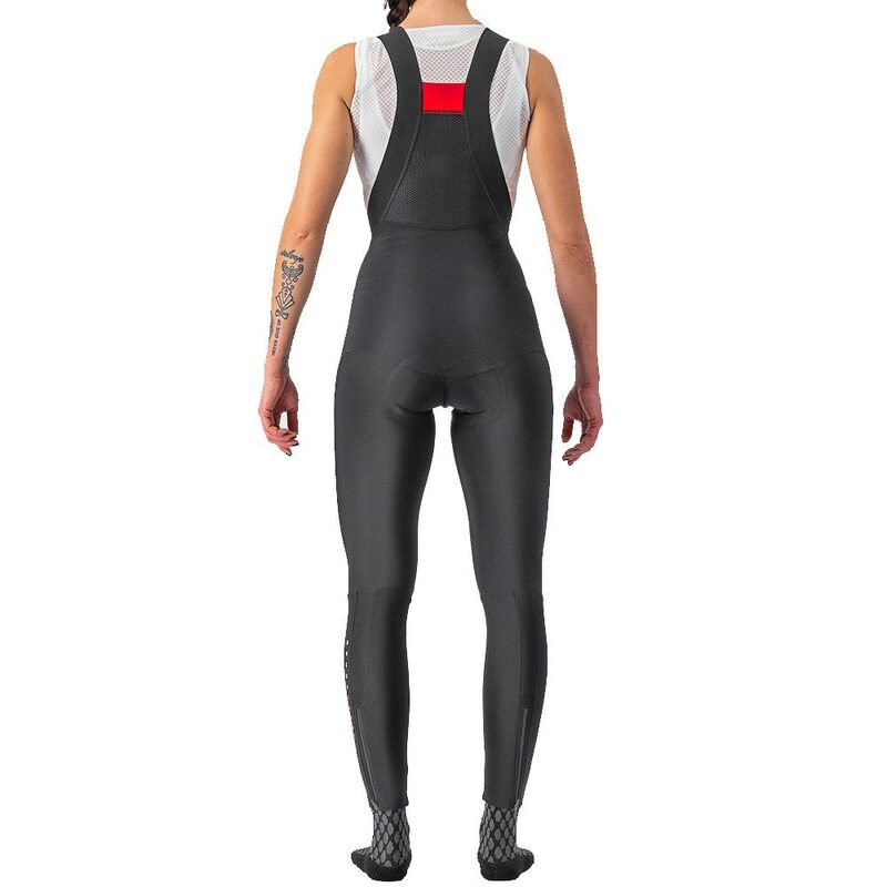Cuissard vélo long femme à bretelles Castelli Sorpasso ROS