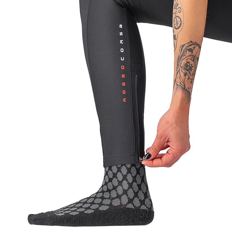 Cuissard vélo long femme à bretelles Castelli Sorpasso ROS