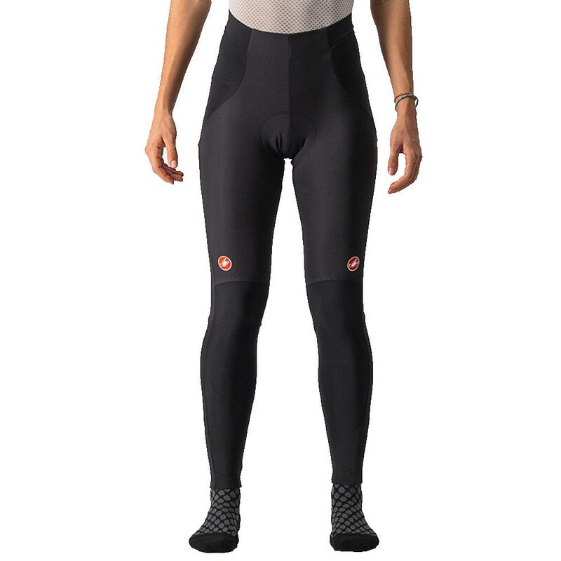 Photo Cuissard vélo long femme Castelli Sorpasso Ros L noir mat