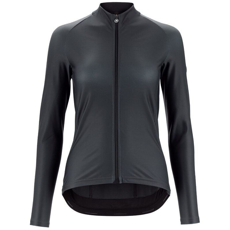 Photo Maillot vélo manches longues femme Assos Uma GT Spring Fall LS gris foncé M