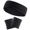 Bandeau vélo Castelli BB 1981 et poignets Castelli Sweat Set
