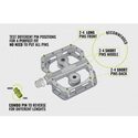 Pédales magnétiques Magped Enduro 2 - 200 N