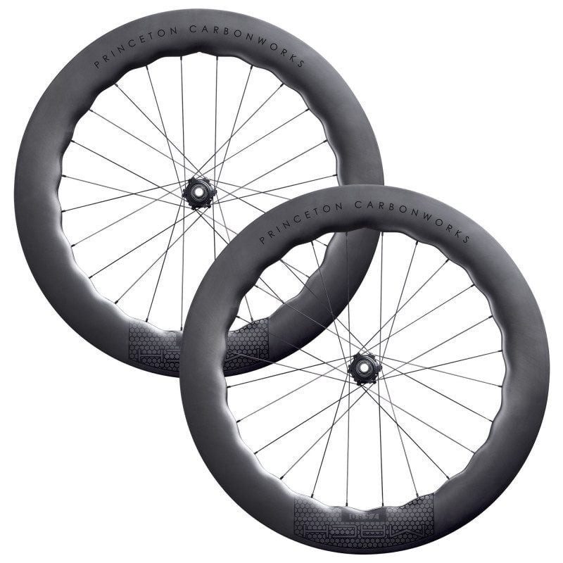 Princeton Mach 7580 Tubeless Ready carbon racefietswielen - White Industries naven