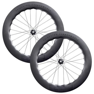 Roues vélo route carbone Princeton Mach 7580 Tubeless Ready - Moyeu Tune