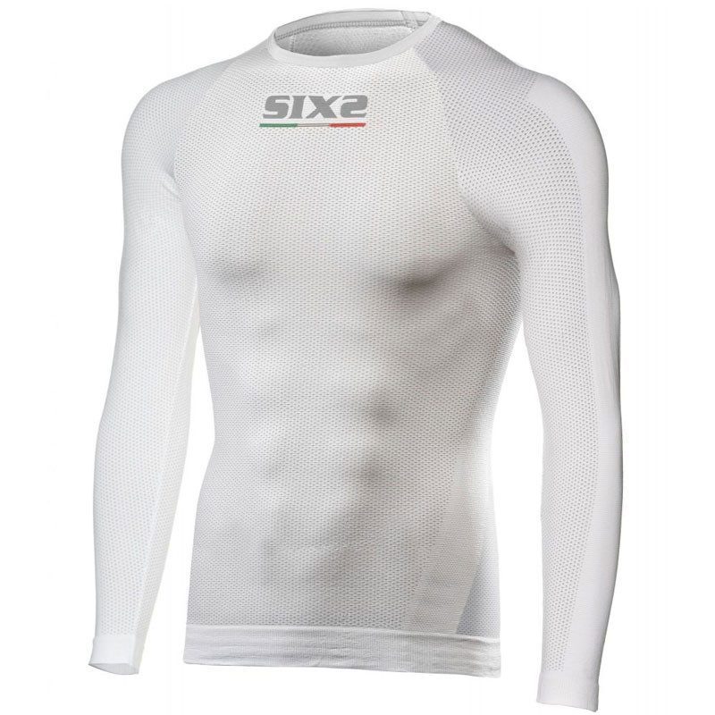 Photo Sous-maillot vélo manches longues Sixs TS2 blanc XS-S