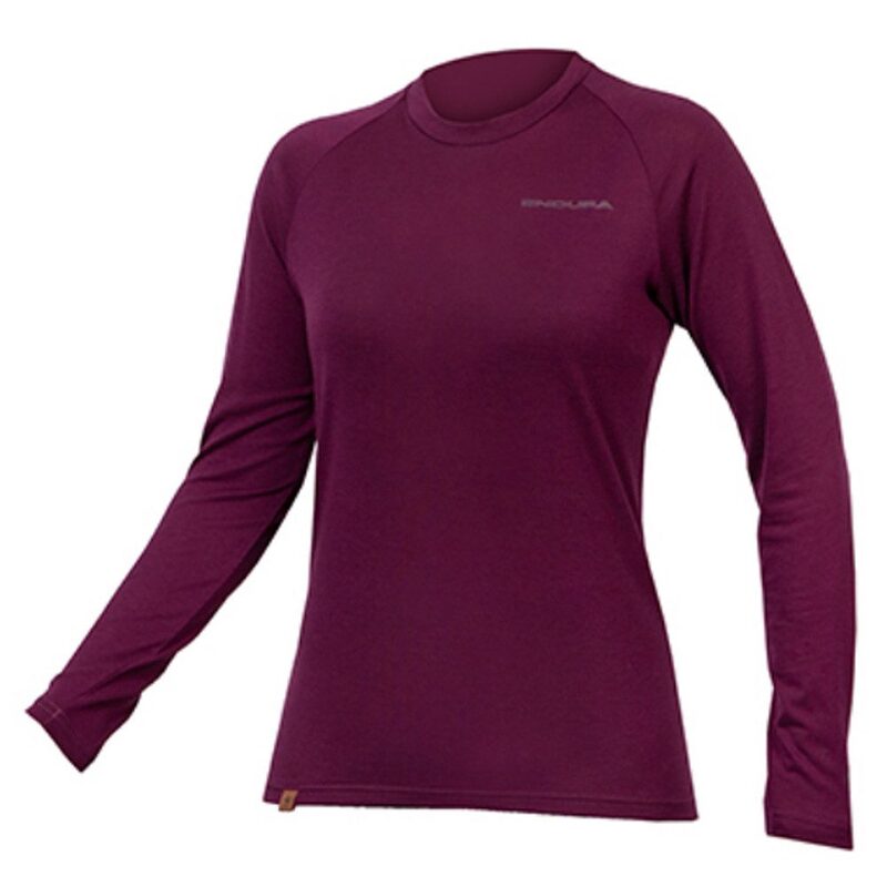 Camiseta interior manga larga mujer Endura Melange Baabaa