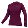 Sous maillot vélo manches longues femme Endura Melange Baabaa