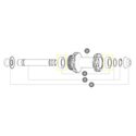 Roulements de moyeu roue Mavic Infinity 6902 15x28x7