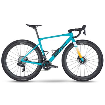Vélo Gravel BMC Kaius 01 Two Sram Force eTap AXS 12v Turquoise & White 2023