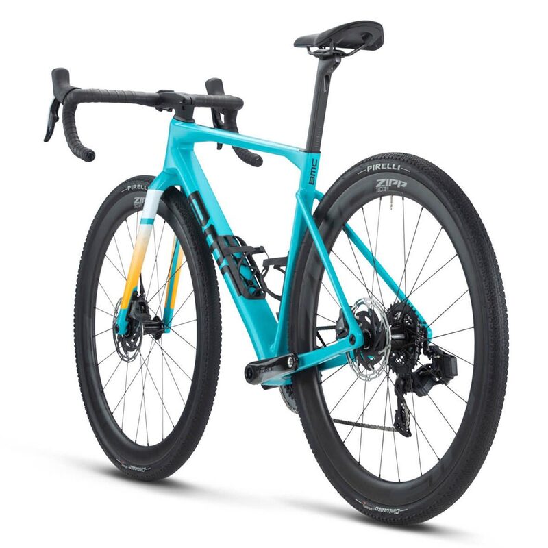 Vélo Gravel BMC Kaius 01 Two Sram Force eTap AXS 12v Turquoise & White 2023