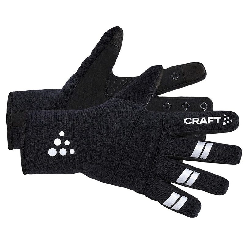 Gants vélo hiver Craft ADV Subz Light Glove 2024 noir coupe-vent