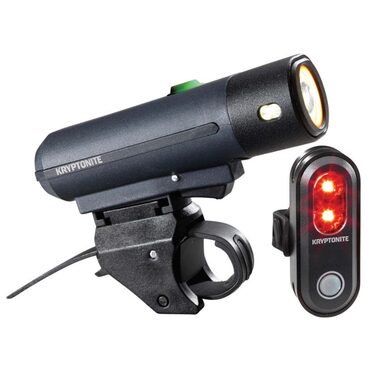 Eclairage vélo avant et arrière Kryptonite Street F-500 et Avenue R-45 Set