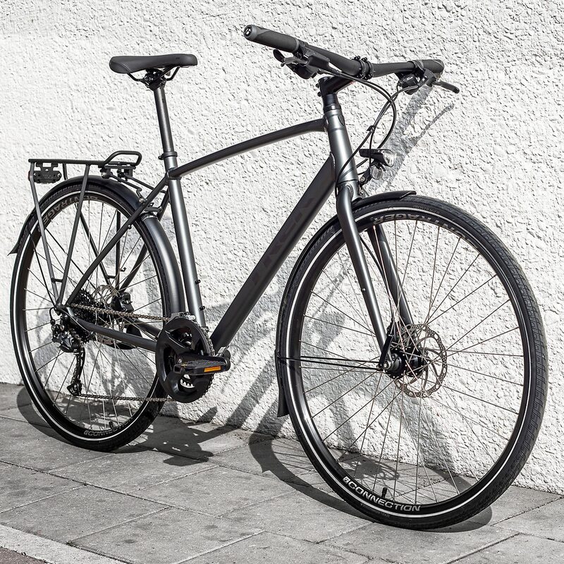 VTC/Vélo urbain Trek FX 2 Disc Equipped Satin Lithium Grey 2023