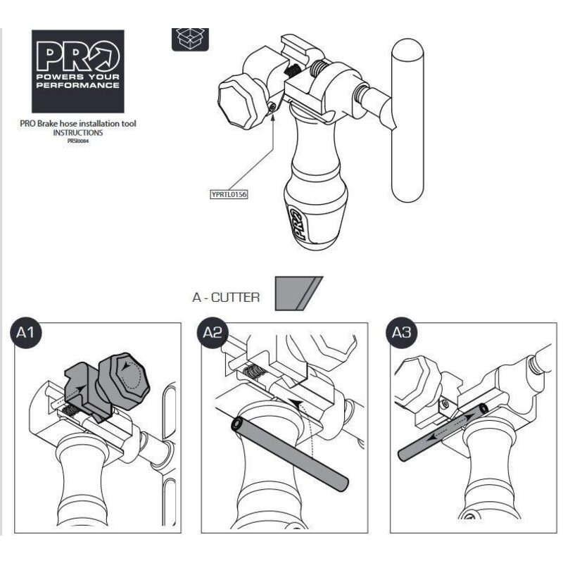 Pro remslangmontage- en kniptang voor fietsen PRTL0145