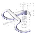 Support compteur vélo déporté BMC ICS carbone