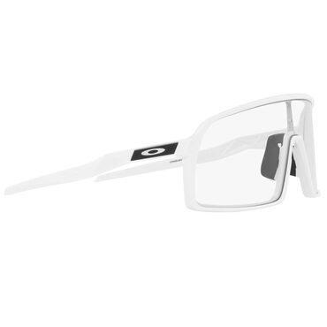Oakley Sutro Matte White Clear Photocromic fotochromatische fietsbril