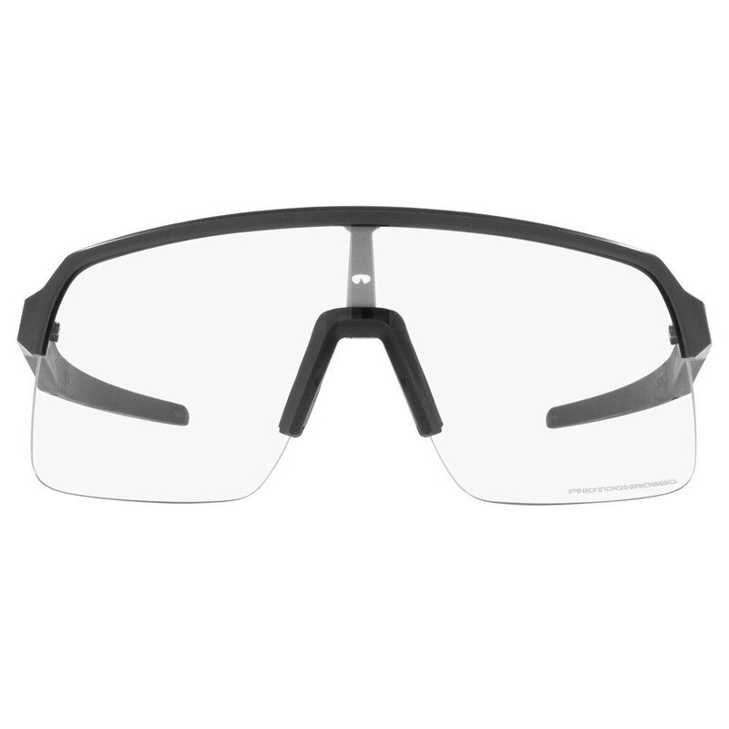 Oakley Sutro Lite Matte Carbon Clear Photocromic fotochromatische fietsbril