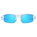 Lunettes vélo Oakley Flak XXS Polished White Prizm Sapphire
