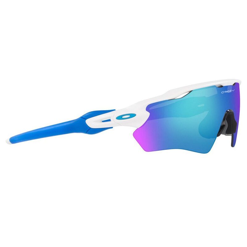 Lunettes vélo Oakley Radar EV XS Path Matte White Prizm Sapphire