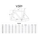 Vélo route Colnago V3Rs Disc Shimano Ultegra Di2 12v Wind RZBW 2023 Vélo route Colnago V3Rs Disc Shimano Ultegra Di2 12v Wind RZBW 2023