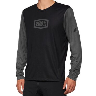 Mountainbike-shirt met lange mouwen 100% Airmatic Long Sleeve Jersey-serie