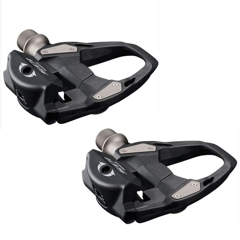 Pédales vélo route Shimano 105 PD-R7000 avec cales Shimano SM-SH11