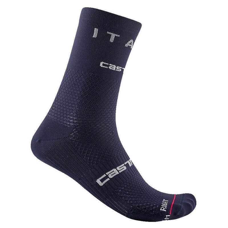 Chaussettes vélo Castelli Team Italia Sock 15cm