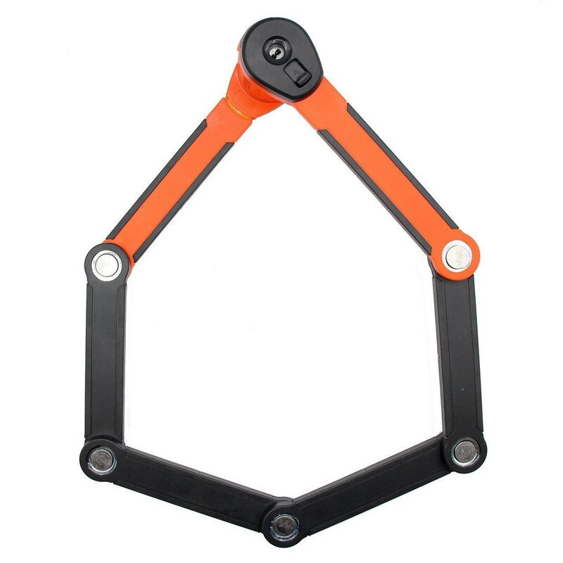 Antivol vélo Kryptonite Evolution 790 pliant noir orange avec clés