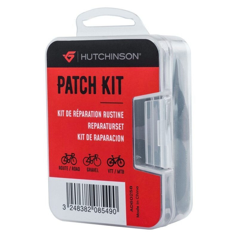 30 Pièces Kit de Réparation Crevaison Vélo, Kit de Reparation Chambre a Air  avec Patch Reparation