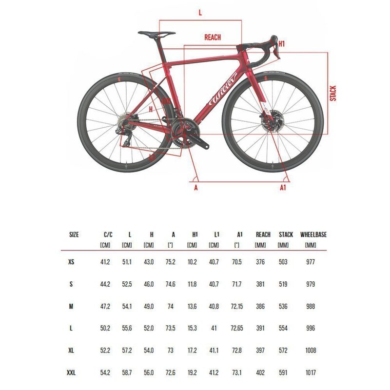 Vélo route Wilier Triestina 0 SLR Disc Shimano Ultegra Di2 12v Trimax Petrol 2023
